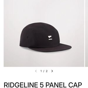 Ridgeline Black 5 Panel Cap